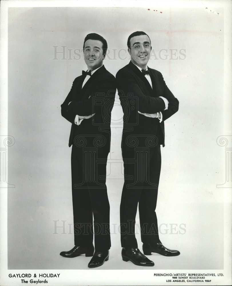 1967 Press Photo Gaylord and Holiday singing trio - Historic Images