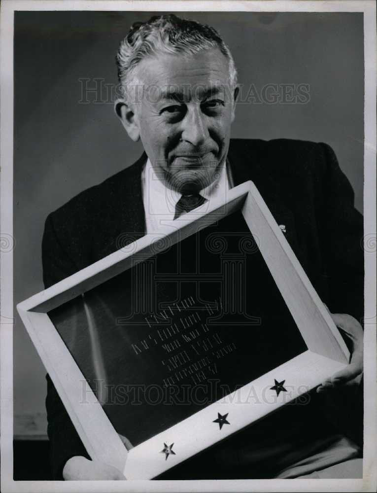 1957 Press Photo Sam Sklar - Historic Images