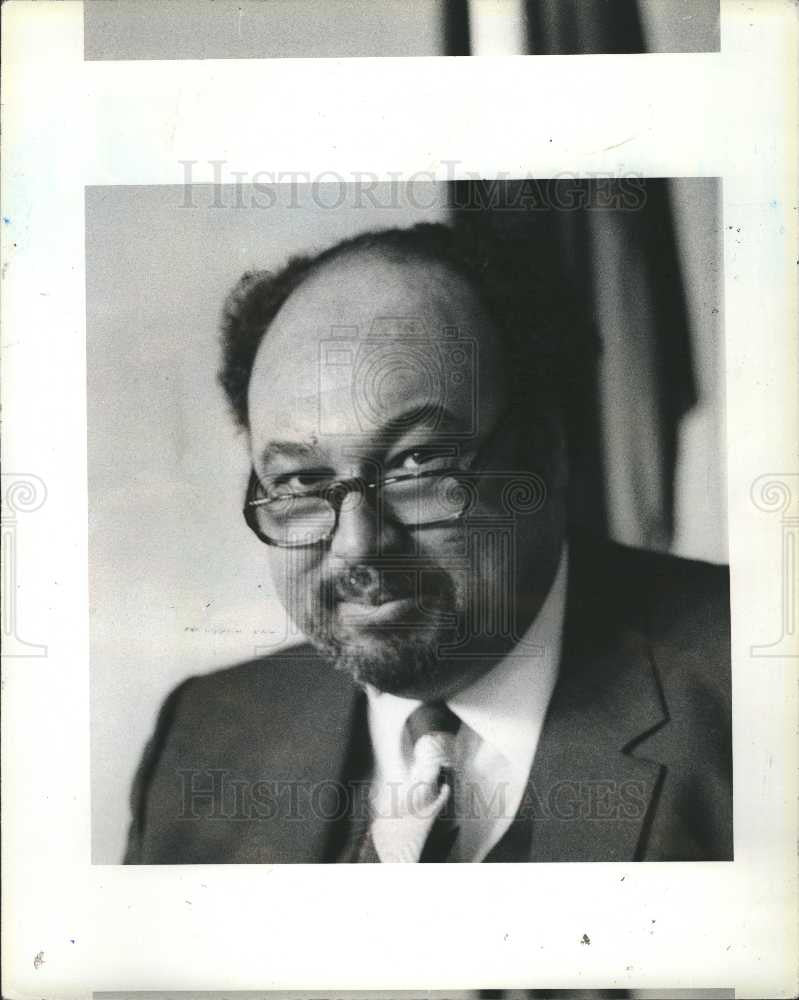 1989 Press Photo Clyde Cleveland - Historic Images