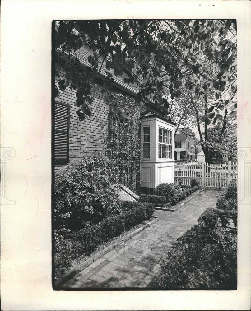 1973 Press Photo Geometric Williamsburg - Historic Images