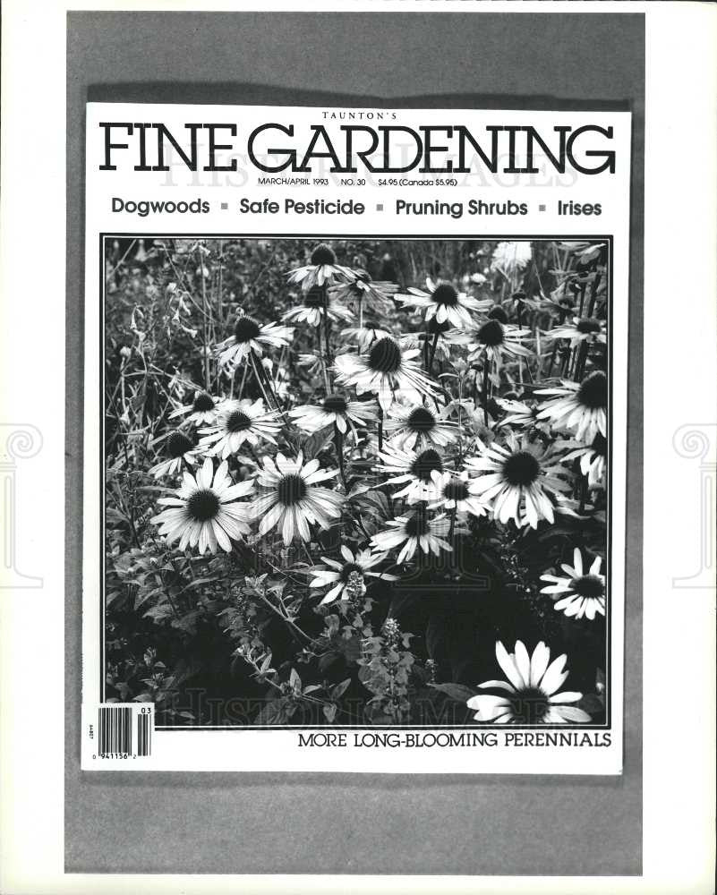 1993 Press Photo Flowers, perennials, fine gardening - Historic Images