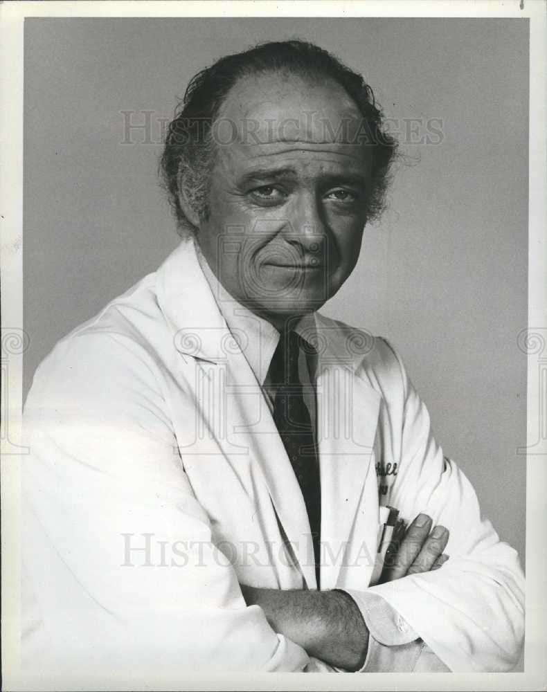 1988 Press Photo Ed Flanders Actor St. Elsewhere - Historic Images