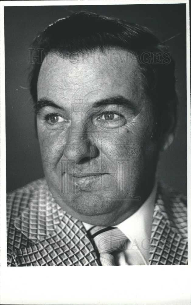 Press Photo Pat Flannery NCAA Bucknell University - Historic Images