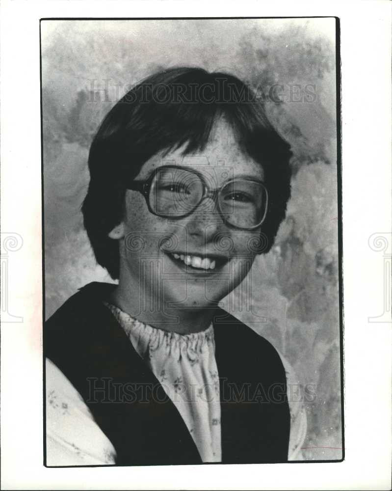 1983 Press Photo Kelly Rae Flannery - Historic Images