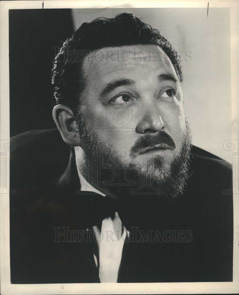 1961 Press Photo Michael Flanders theatre actor - Historic Images