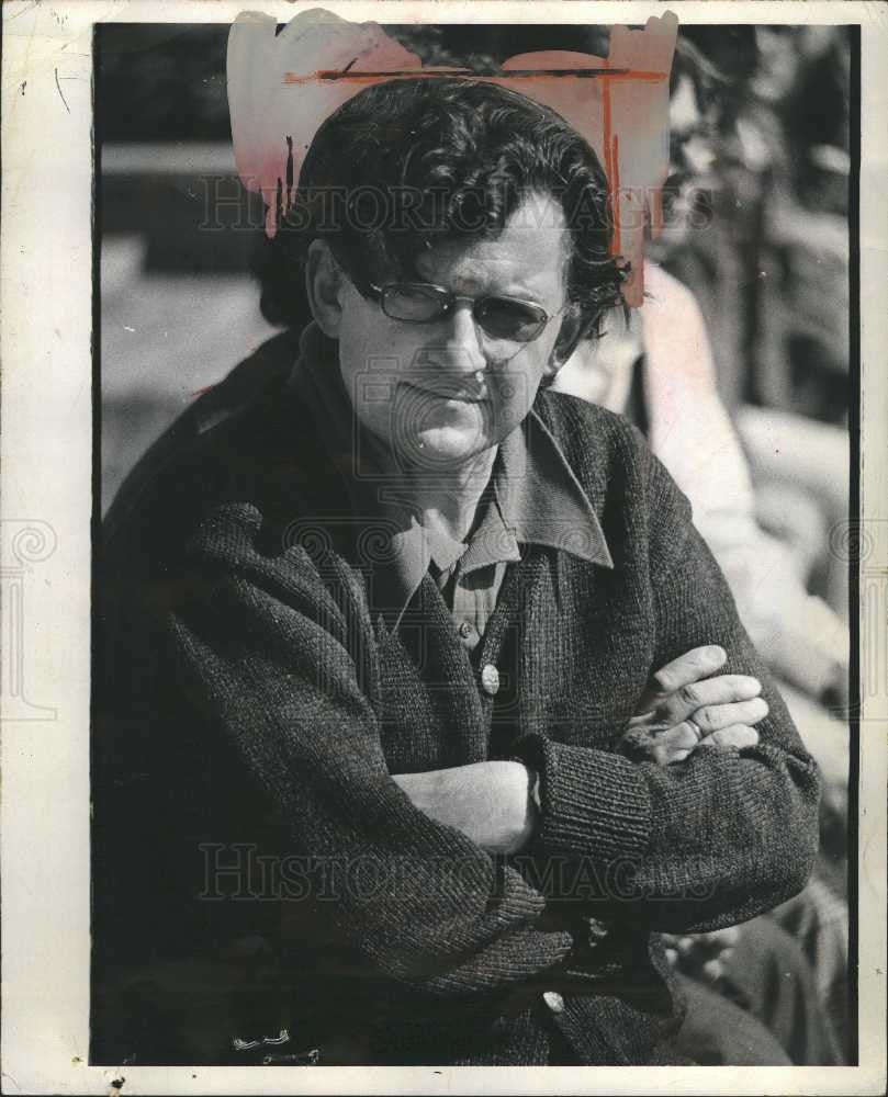 1974 Press Photo Zolton Ferency Human Rights Party - Historic Images