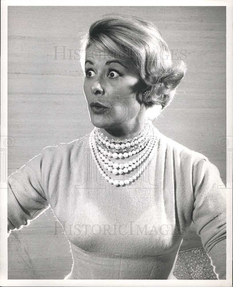 1961 Press Photo Elizabeth Fleming Detroit Actress - Historic Images