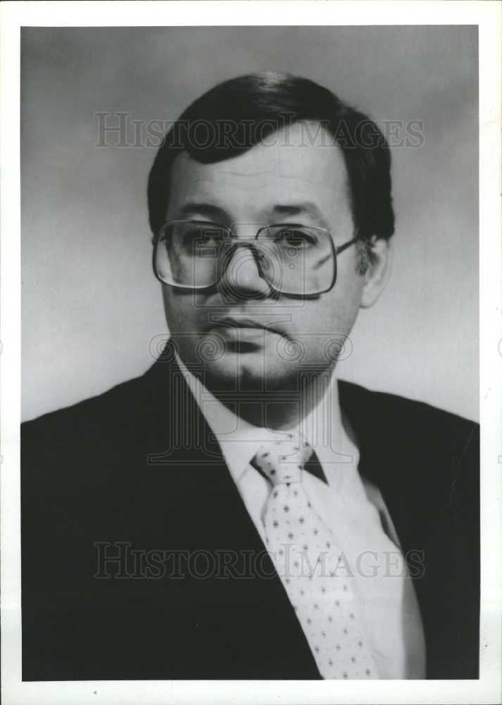 1987 Press Photo Richard Edwards Rossetti Detroit - Historic Images