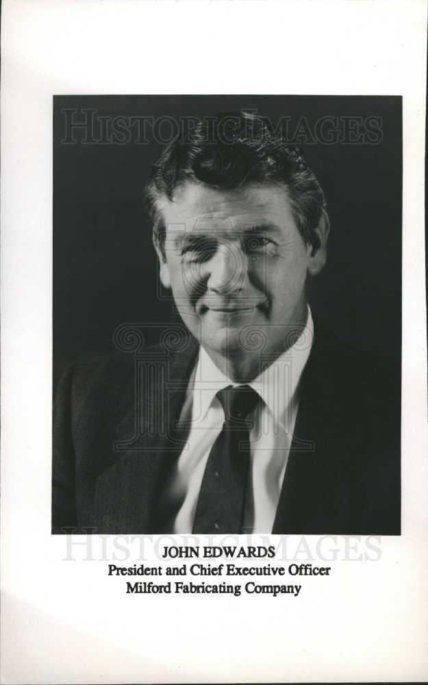 1991 Press Photo John Edwards President - Historic Images