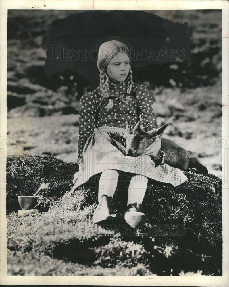 1974 Press Photo Jennifer Edwards Heidi actress writer - Historic Images