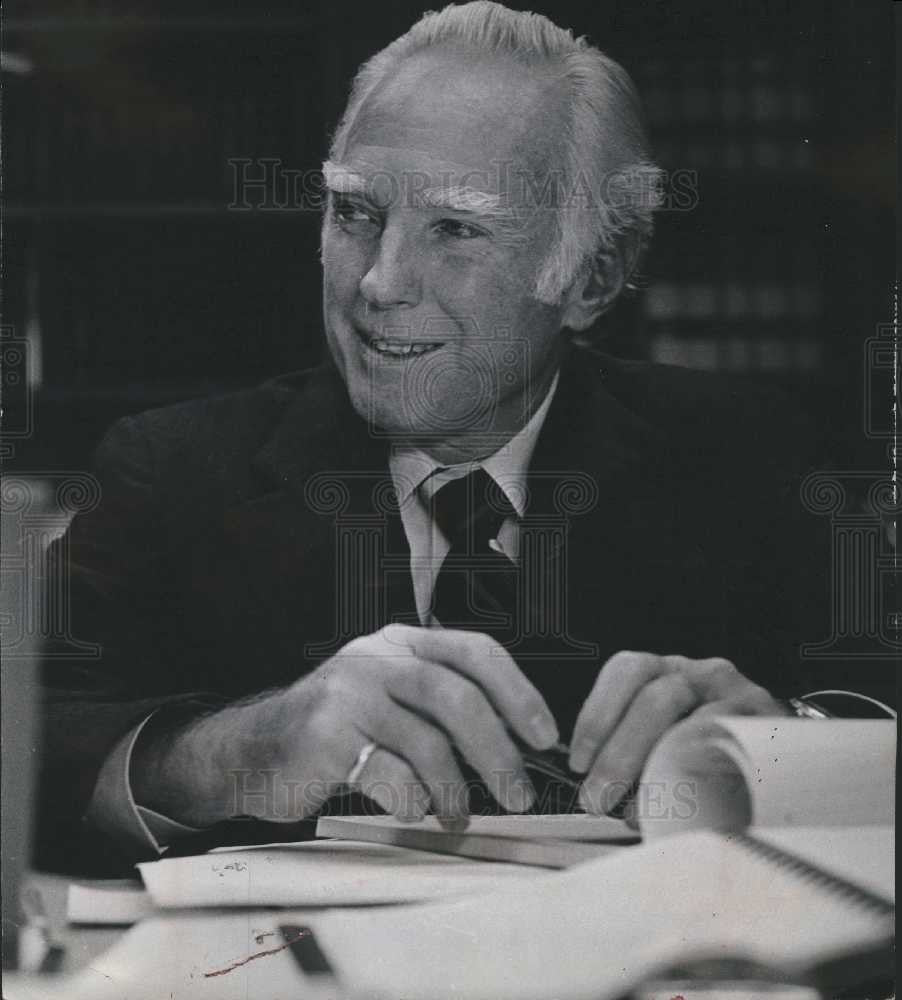 1991 Press Photo George Edwards Jr. Judge - Historic Images