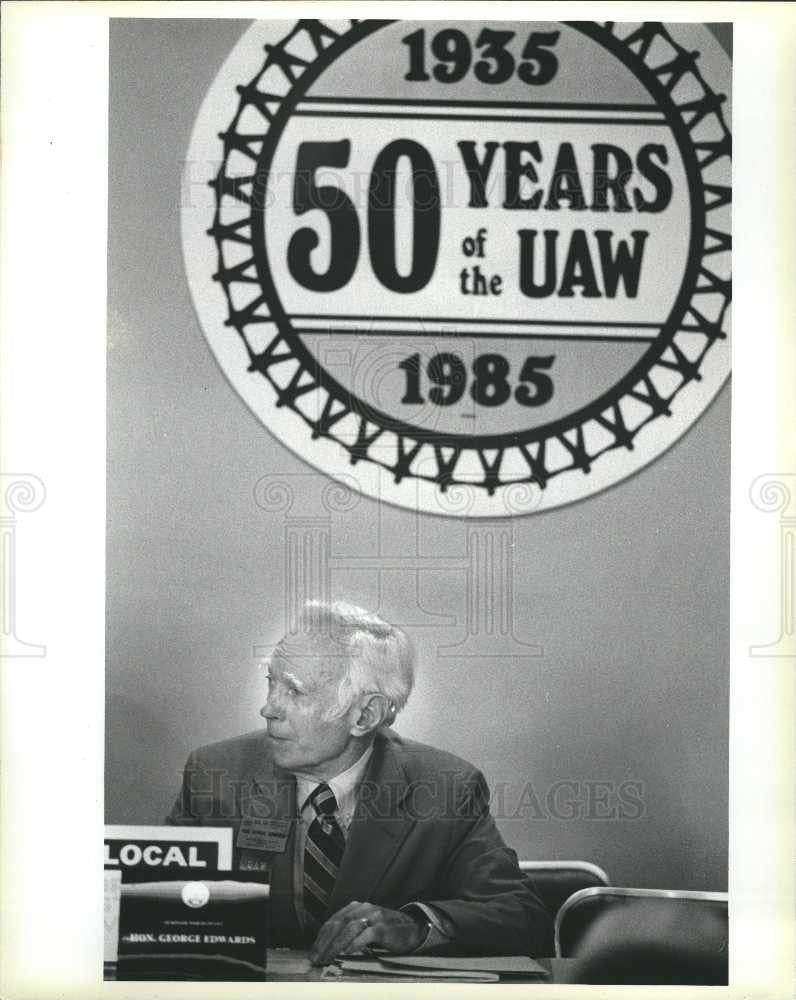 1985 Press Photo edwards naturalist english - Historic Images