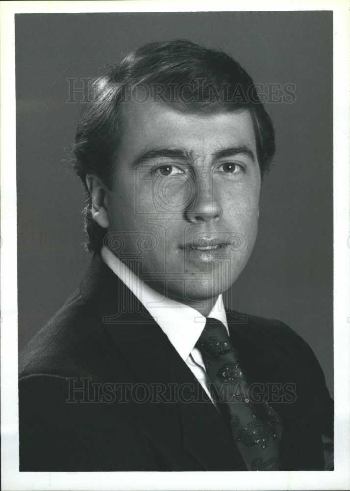 1989 Press Photo Chris Edwards WJBK - Historic Images