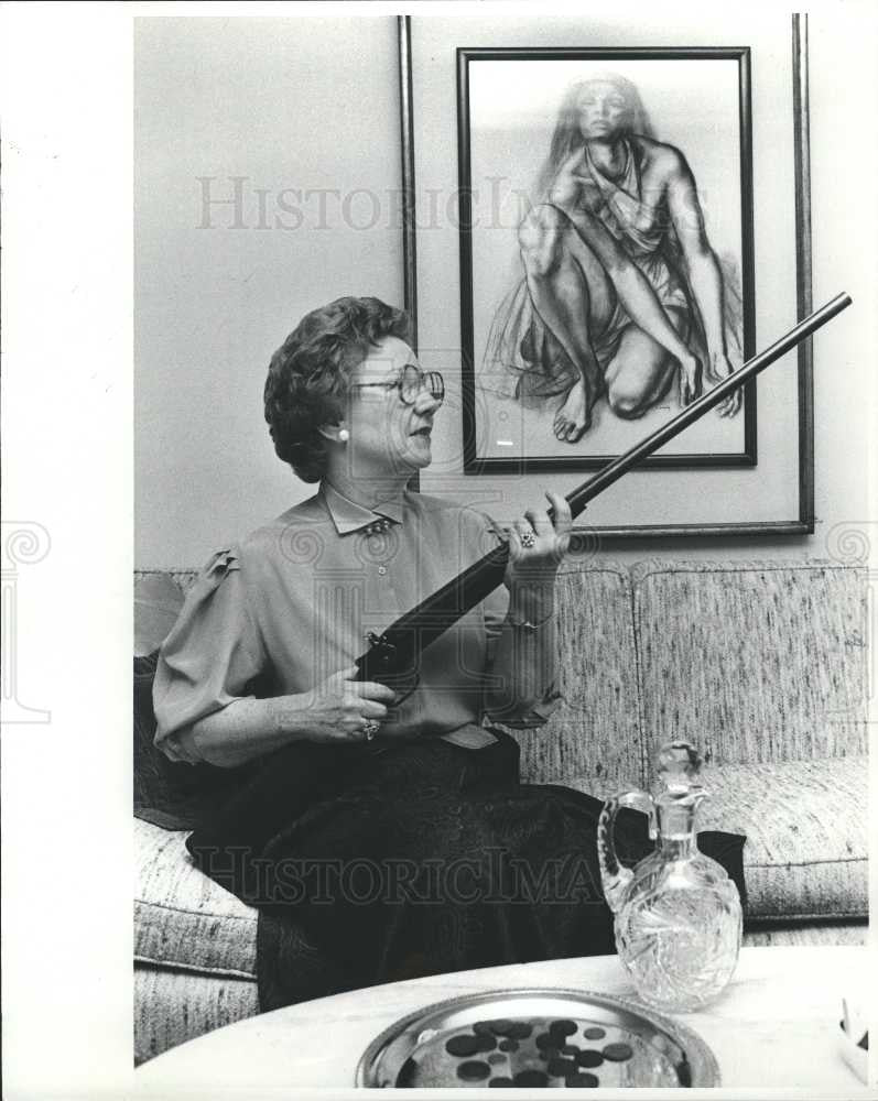 1983 Press Photo Bess Edwards - Historic Images
