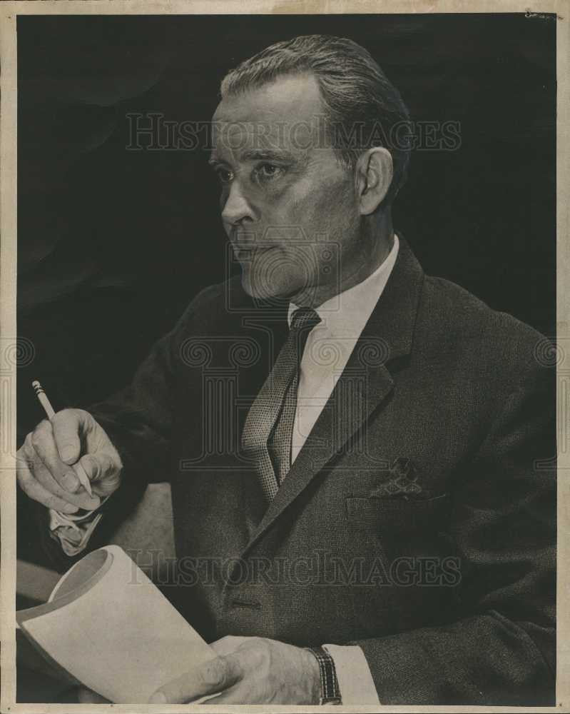 1967 Press Photo John Fernald Meadow Brook Theatre - Historic Images