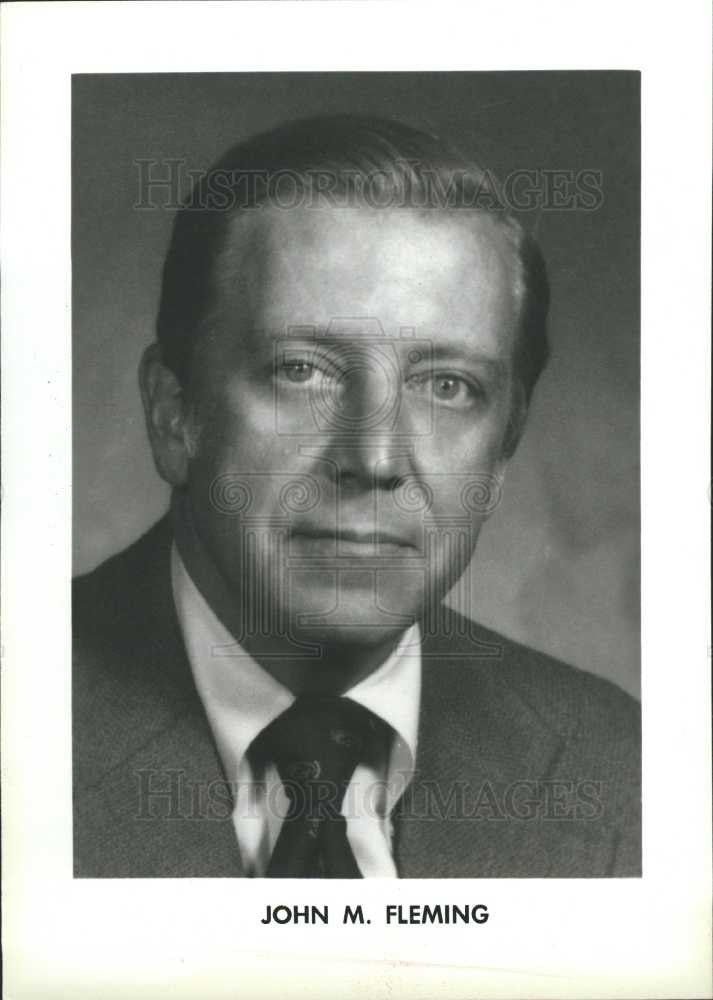1982 Press Photo John M. Fleming - Historic Images
