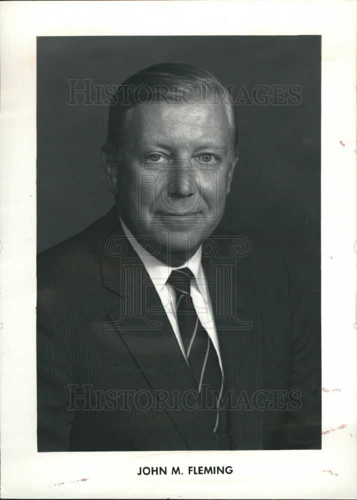 1988 Press Photo John M. Fleming General Director - Historic Images