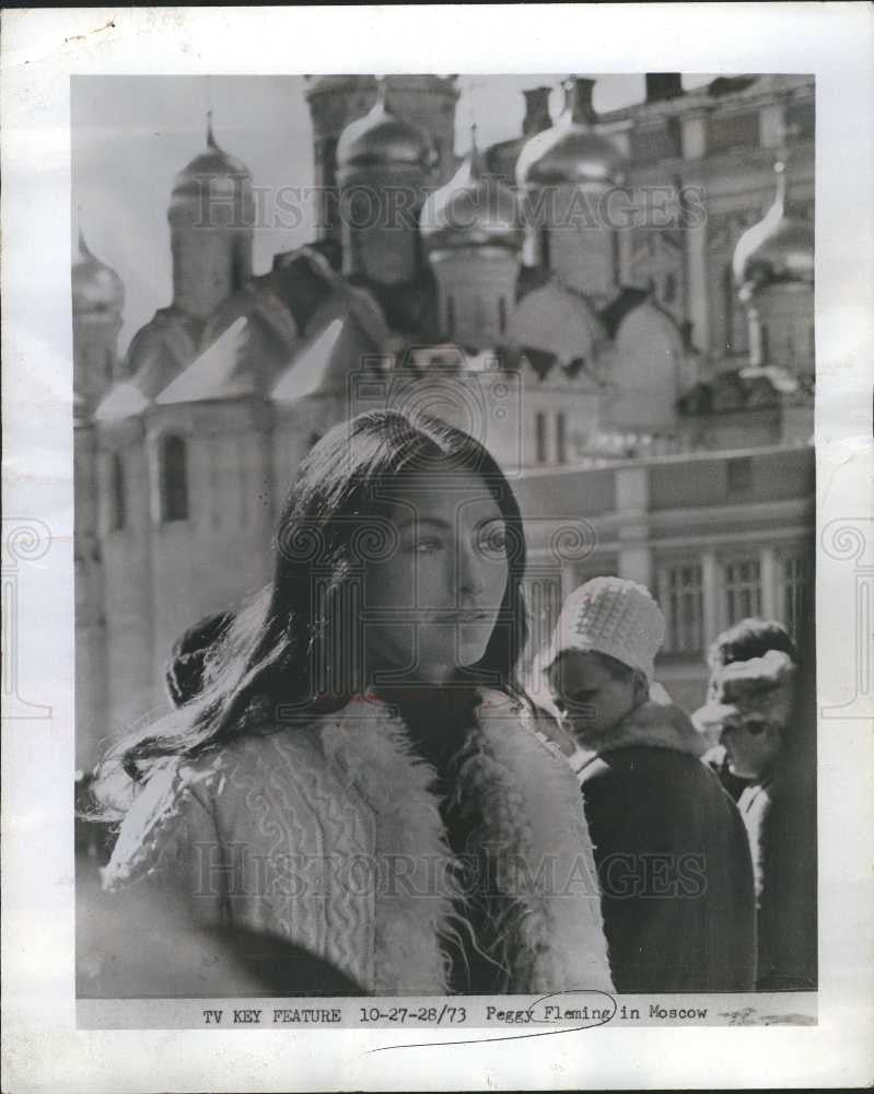 1973 Press Photo Peggy Fleming - Historic Images