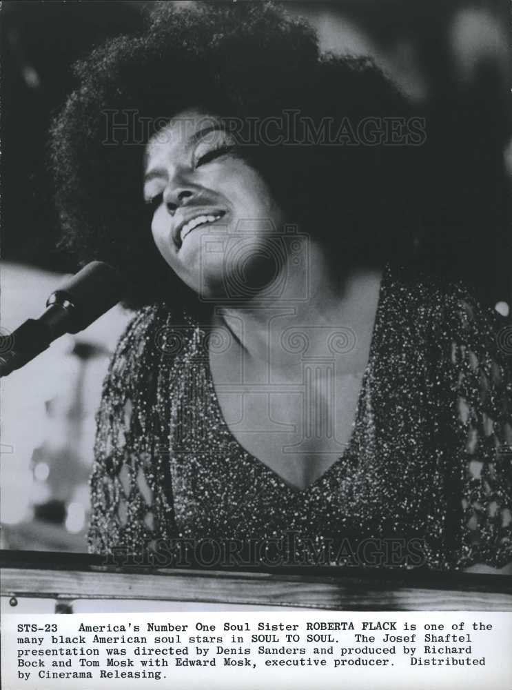 Press Photo Roberta Flack Soul to Soul - Historic Images