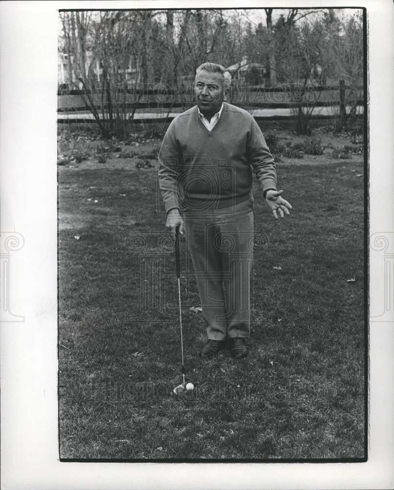 1971 Press Photo sportscaster Bill Flemming - Historic Images