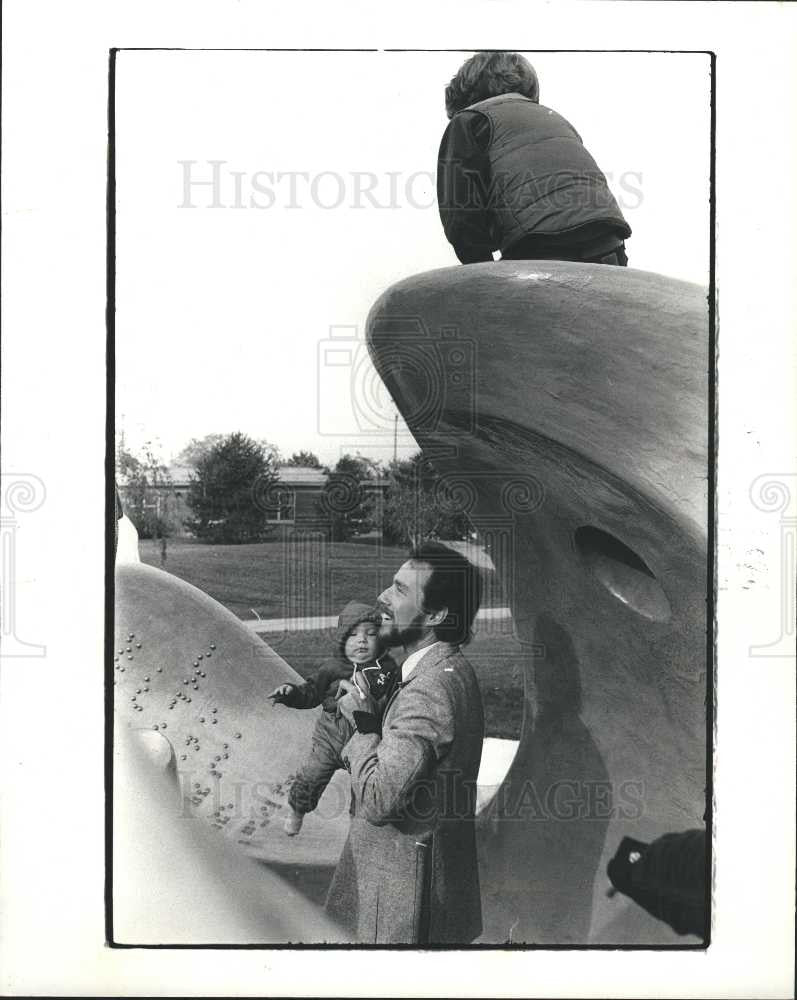 1981 Press Photo Michael Eilinger Talik Eikenger - Historic Images