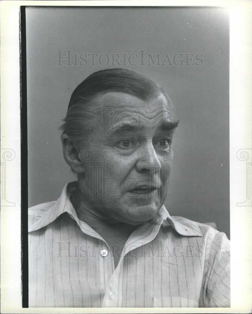 Press Photo Sixten Ehrling conductor Detroit - Historic Images