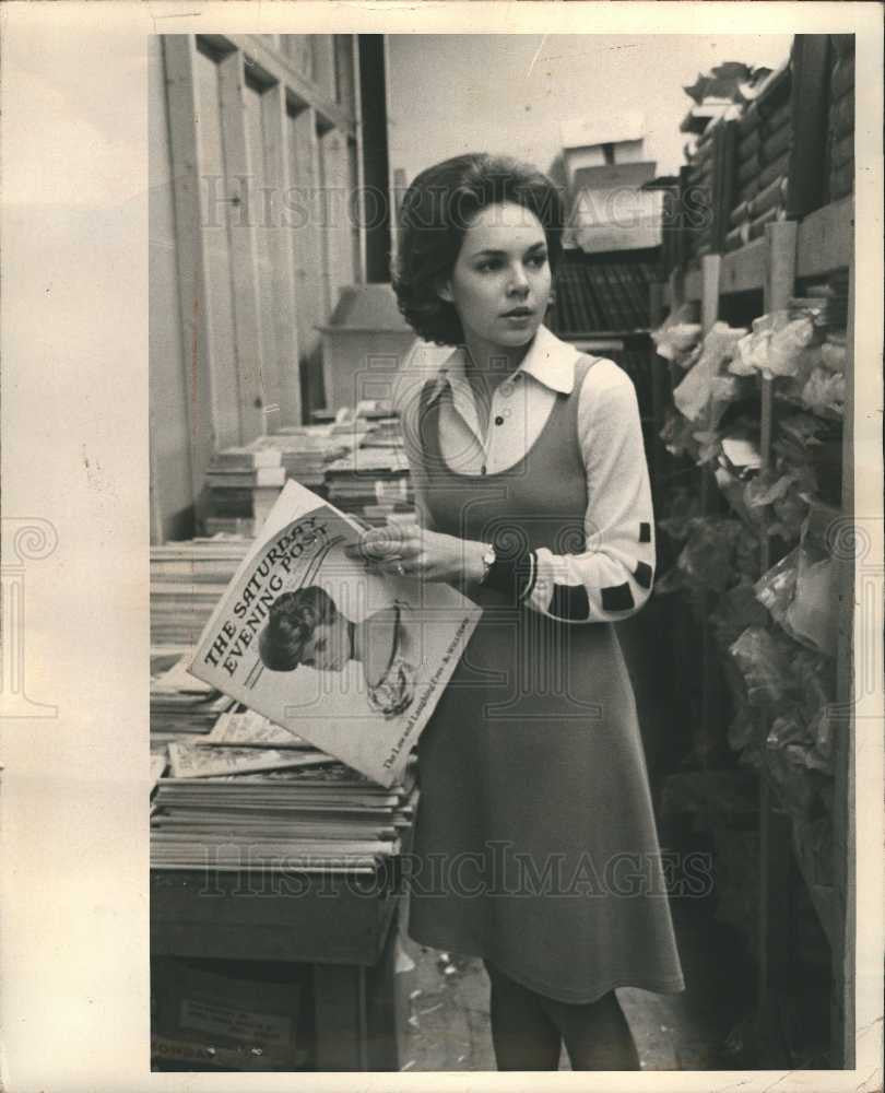 1974 Press Photo Julie Eisenhower Author - Historic Images