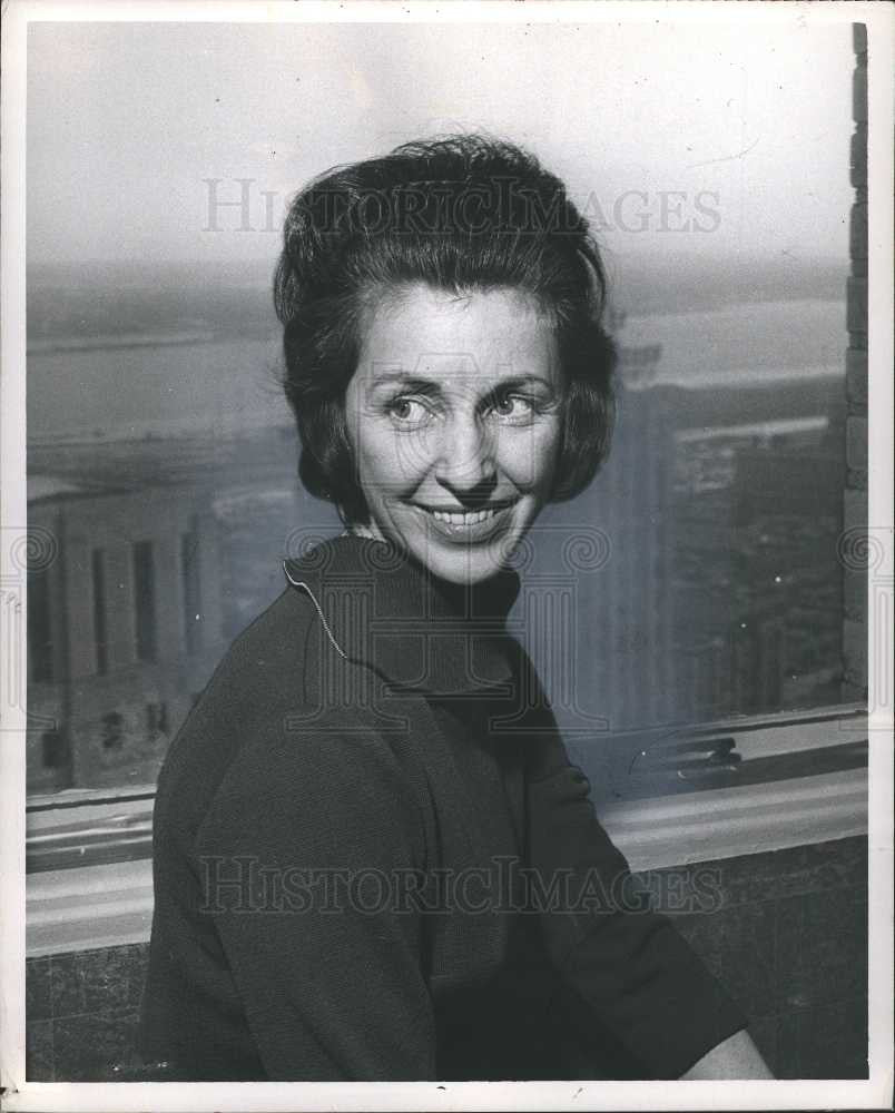 1965 Press Photo Mrs Sixten Ehrling Detroit Symphony - Historic Images