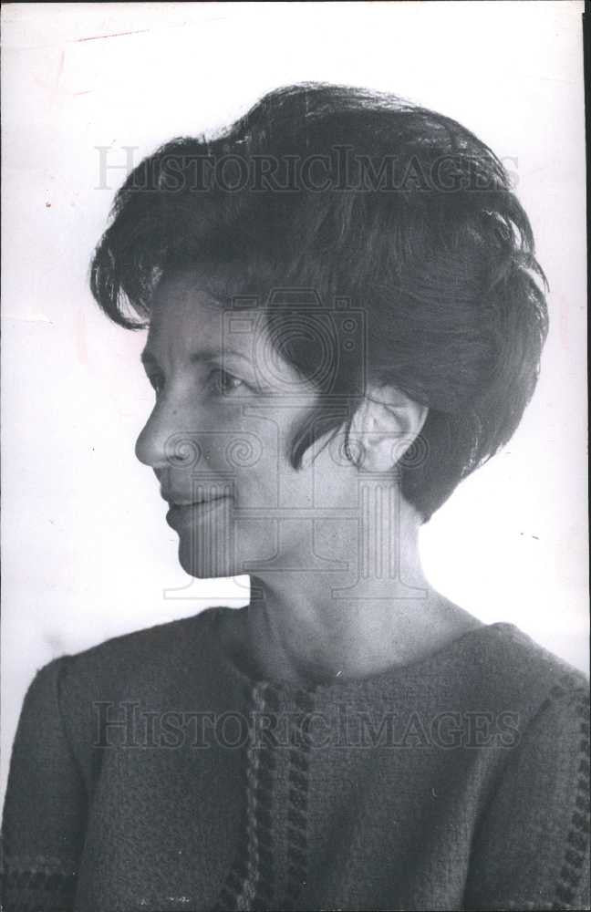 1968 Press Photo Gunnel Lindgren Mrs. Sixten Ehrling - Historic Images