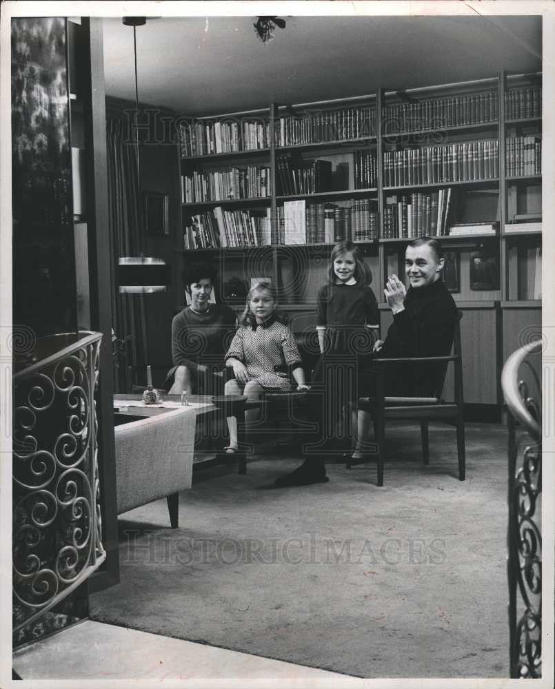 1966 Press Photo Sixton Ehrling family - Historic Images