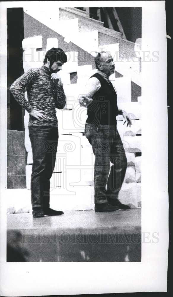 1973 Press Photo Jose Ferrer Actor Director - Historic Images