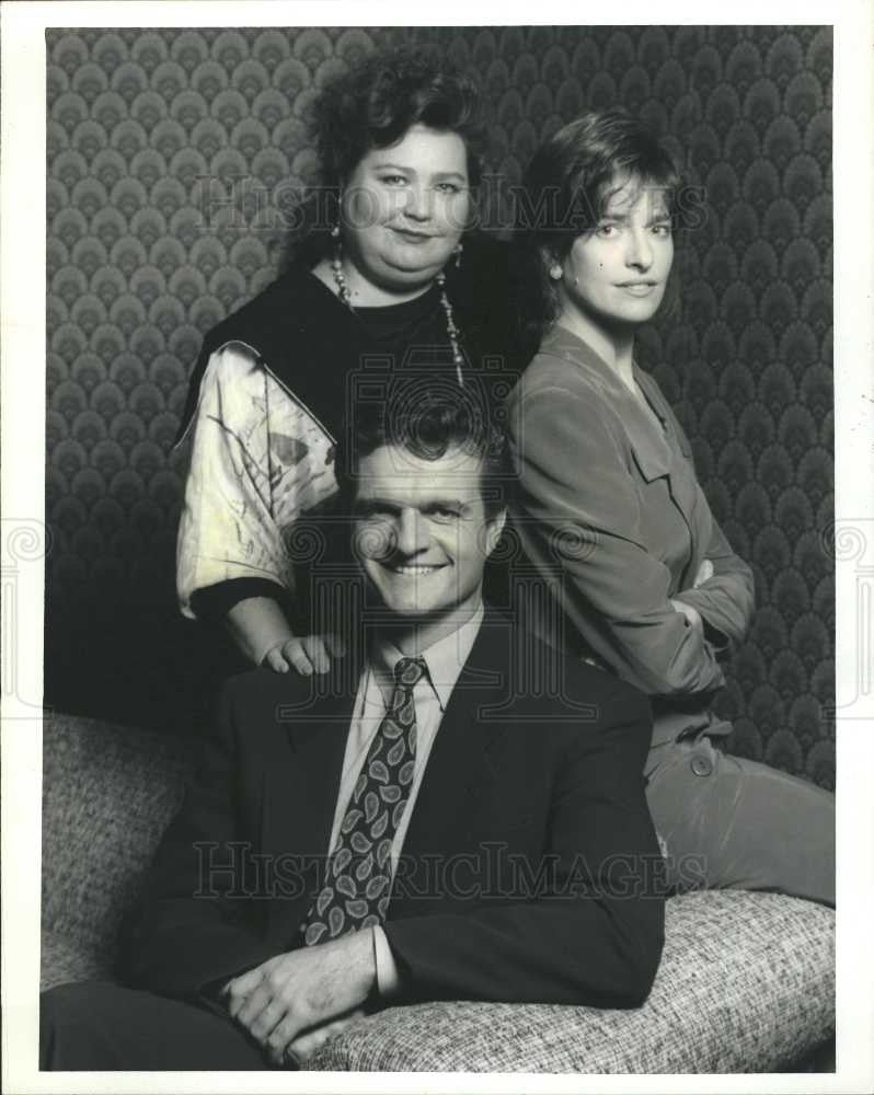 1991 Press Photo Conchata Ferrell actress Susan Bloom - Historic Images