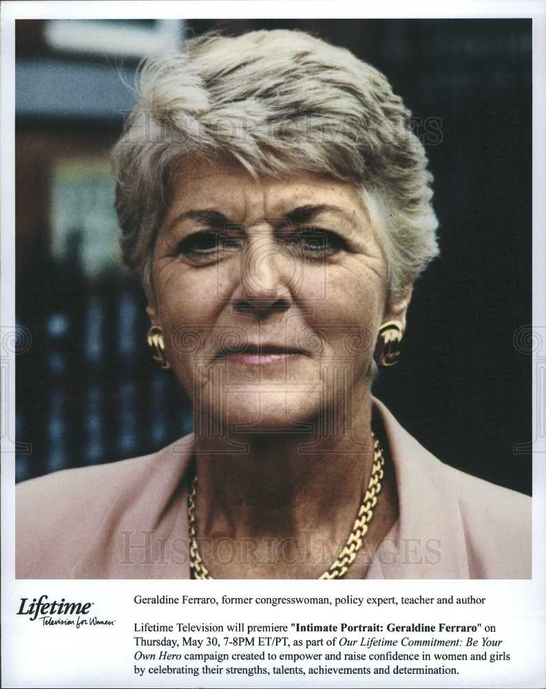 Press Photo Geraldine Ferraro - Historic Images