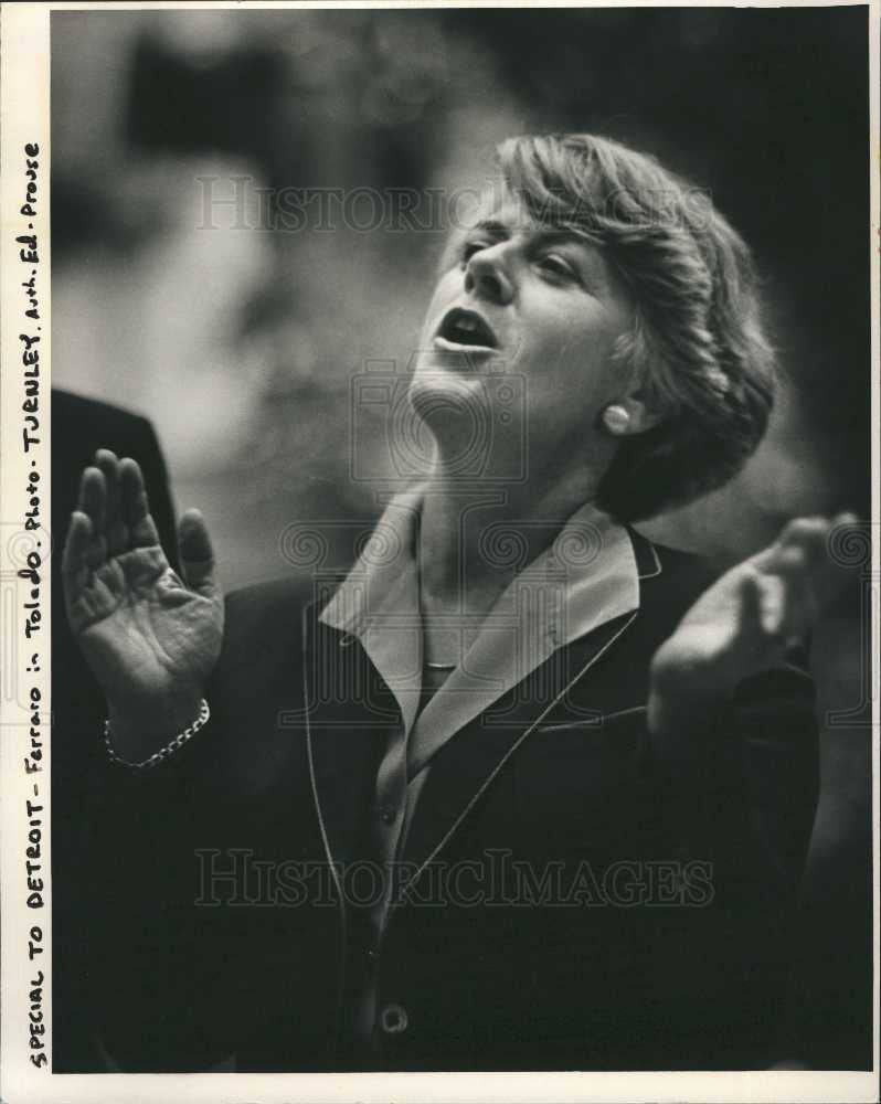 1994 Press Photo Geraldine Ferraro attorney Democrat - Historic Images