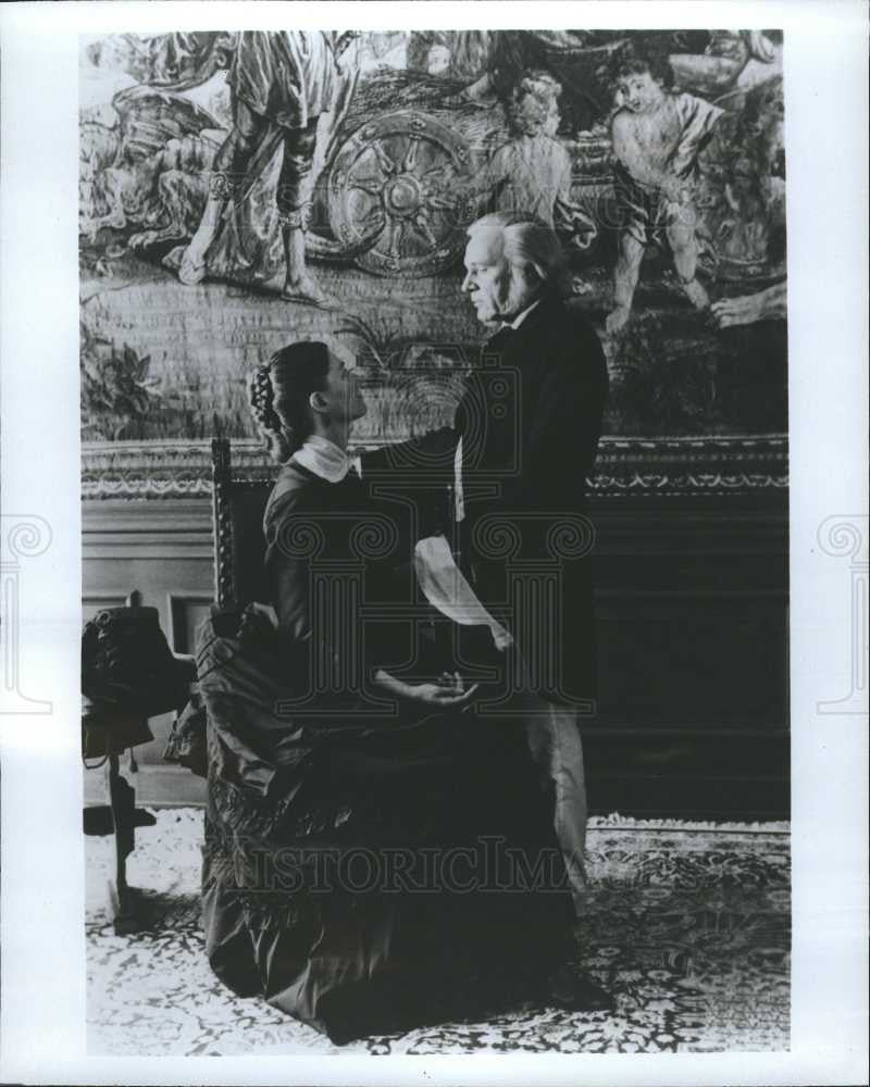 Press Photo Vanessa Redgrave Richard Burton Wagner - Historic Images