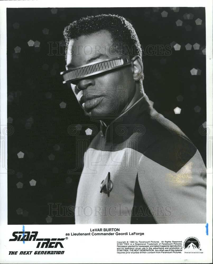 1994 Press Photo LeVar Burton American actor director - Historic Images