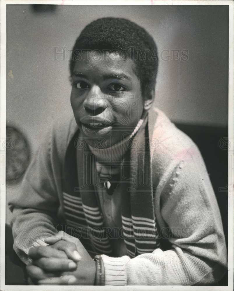 1977 Press Photo Actor LeVar Burton Ron LeFlore - Historic Images