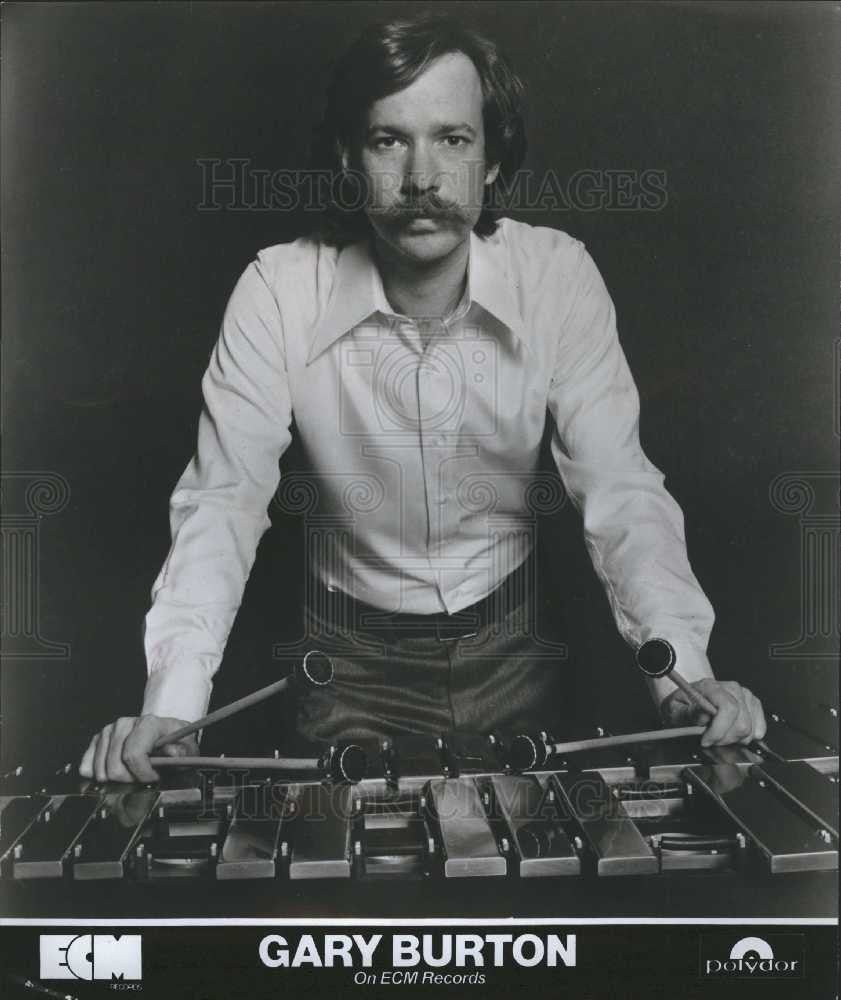 1976 Press Photo Gary Burton American jazz vibraphonist - Historic Images