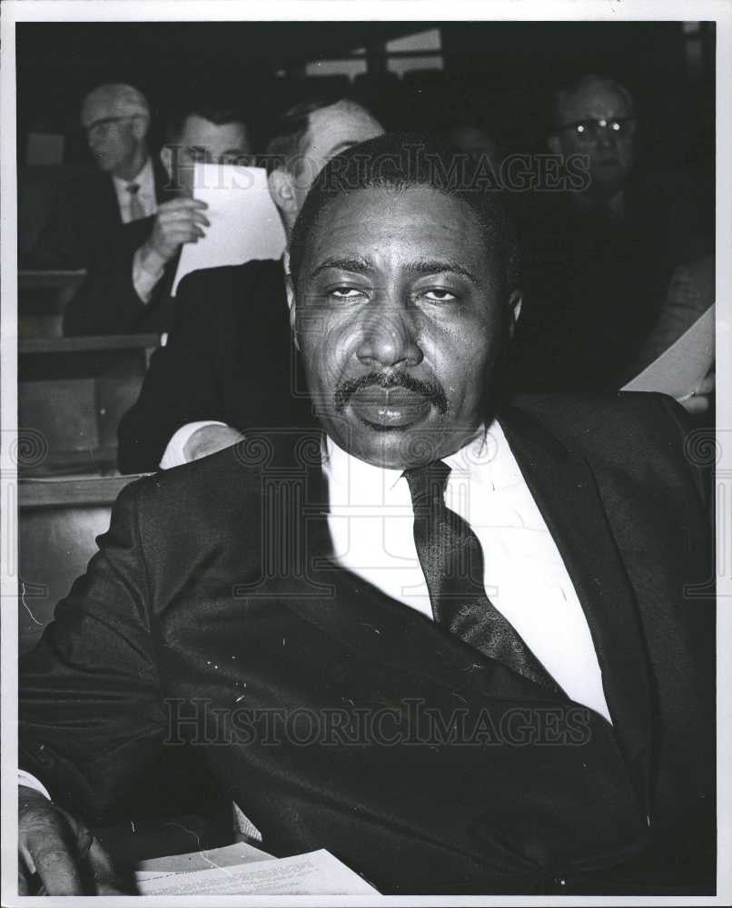 1989 Press Photo FREDDIEQ BURTON  COUNTY SUPERVISOR - Historic Images