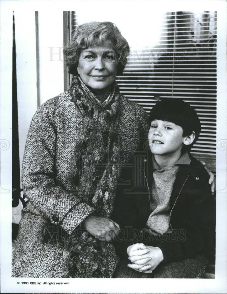 1991 Press Photo Ellen Burstyn Actress - Historic Images
