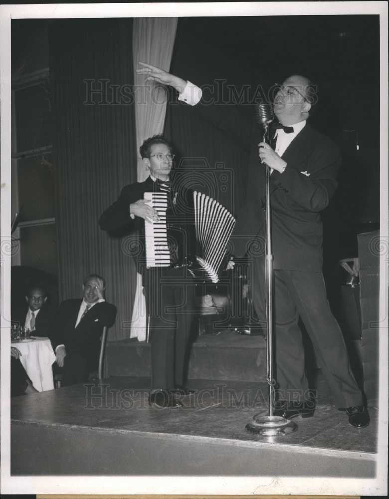 1948 Press Photo Abe Burrows comedy - Historic Images