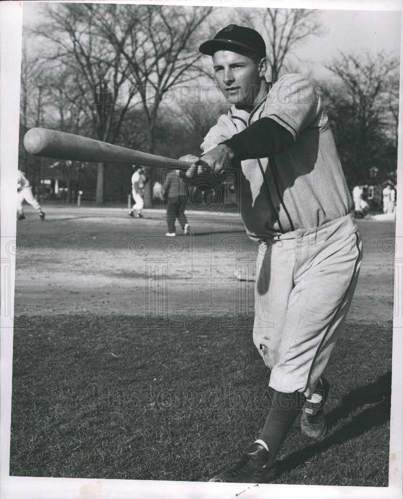 1961 Press Photo John Van Belois South High Baseball - Historic Images