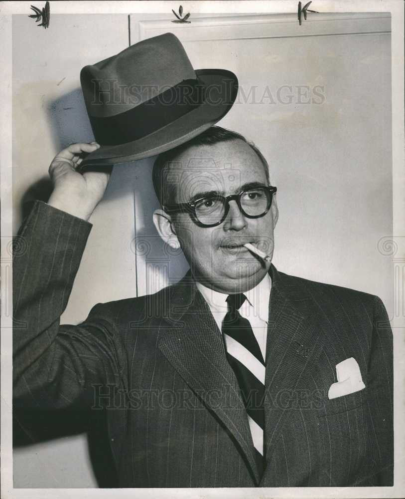 1952 Press Photo Arthur Vandenberg, Jr. Michigan GOP - Historic Images