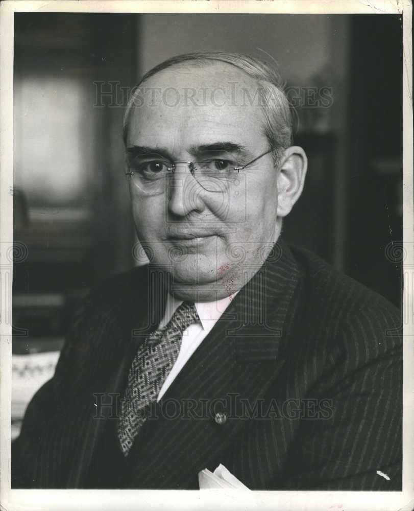 1940 Press Photo Arthur Vandenberg Republican Senator - Historic Images