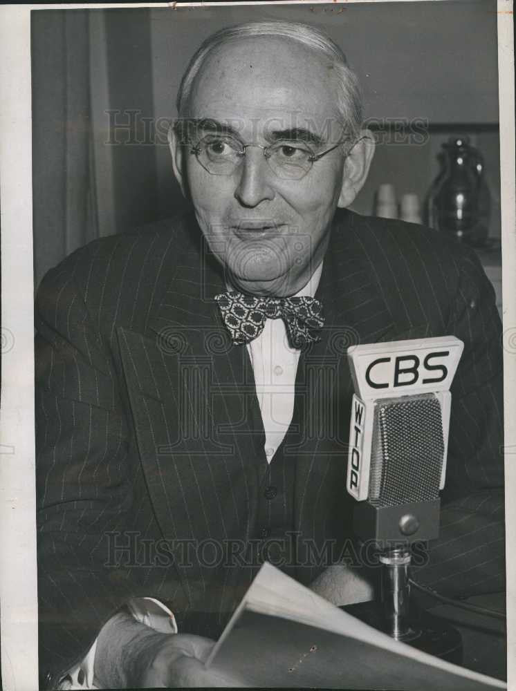 1946 Press Photo senator arthur vandenberg michigan - Historic Images