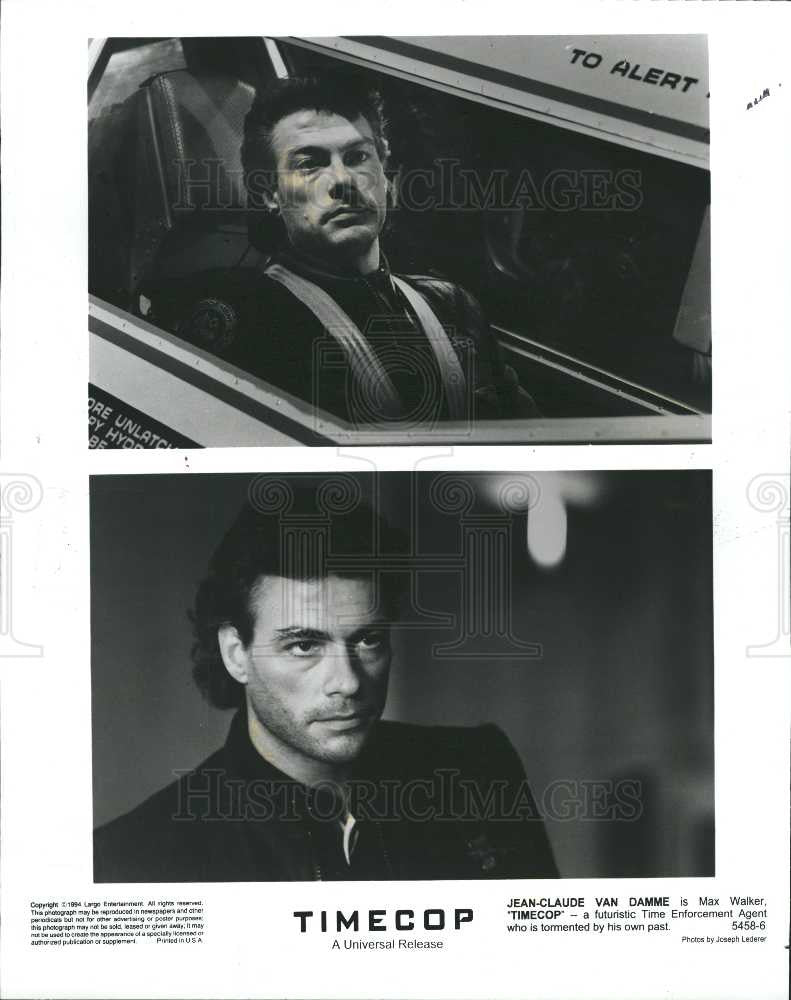 1994 Press Photo Jean-Claude Van Damme Actor Timecop - Historic Images