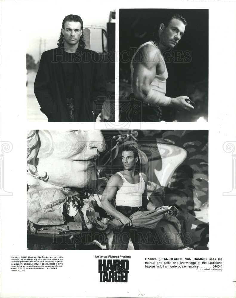 1994 Press Photo Jean-Claude Van Damme - Historic Images