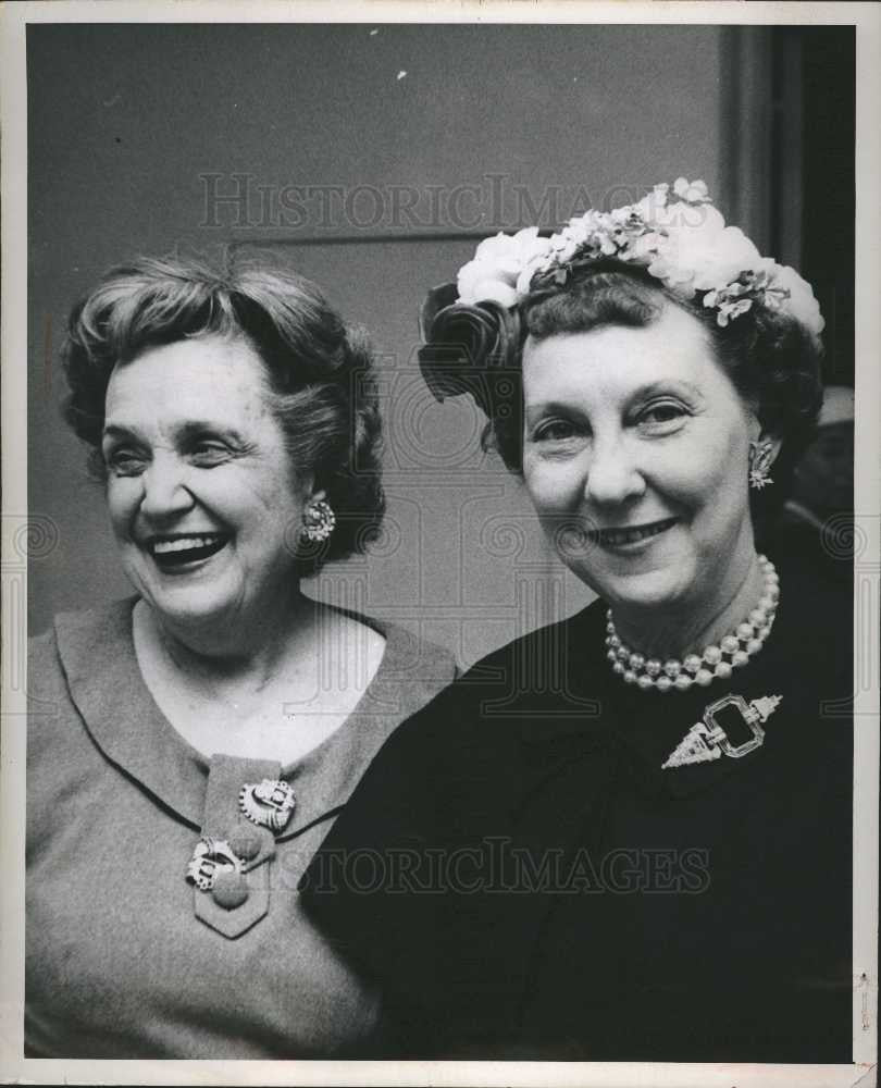 1959 Press Photo two old women - Historic Images