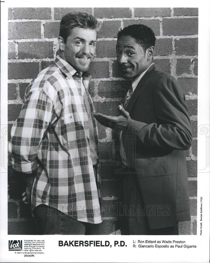 1993 Press Photo Ron Eldard Giancarlo Esposito Actors - Historic Images