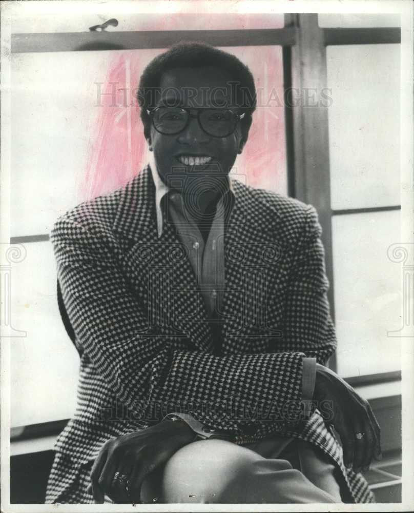1972 Press Photo Billy Taylo rAmerican jazz Pianist - Historic Images